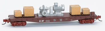 L & N Flat Car RD # 21536